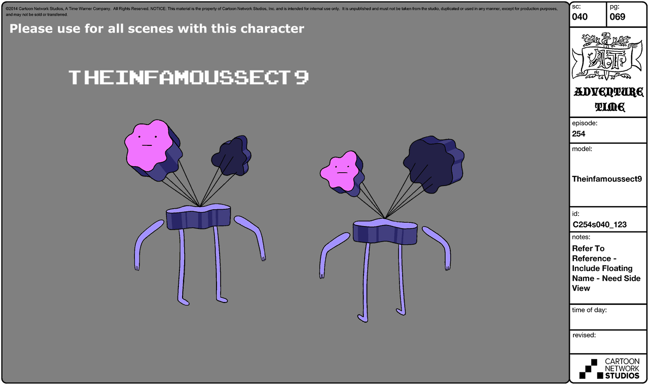 selected character model sheets from Imaginary Resources (Islands Pt. 4)character