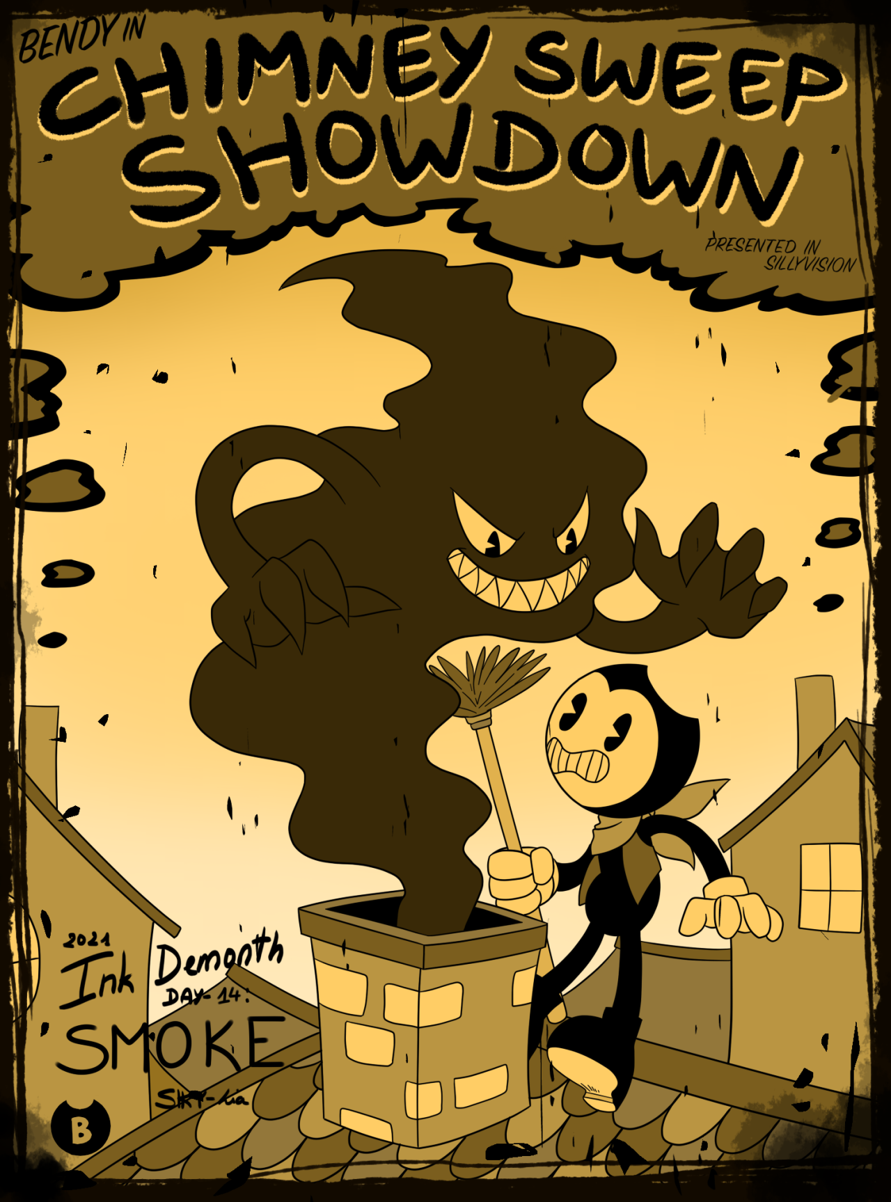 Bendy And The Ink Machine 2 Poster for Sale by RunrotChanthakh