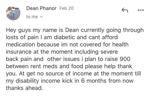 gorey:MUTUAL AID REQUEST: Help Dean stay afloat!Image descriptions will be after a cut at the end of