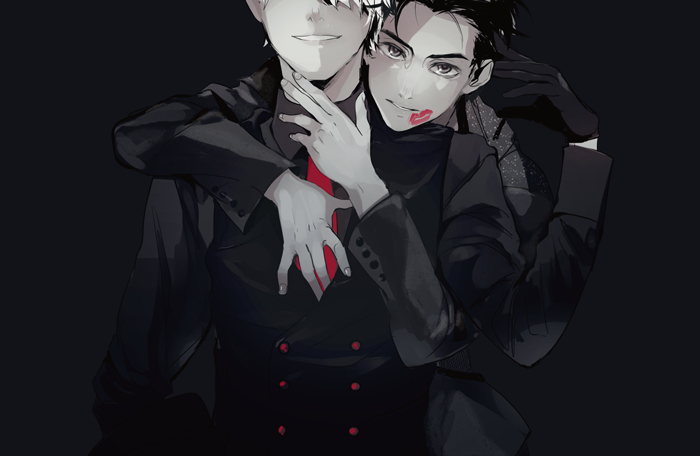 onceuponabluerose:  This is so dark and sexy! (≧∀≦)  Artist: En Twitter: @en_eeen