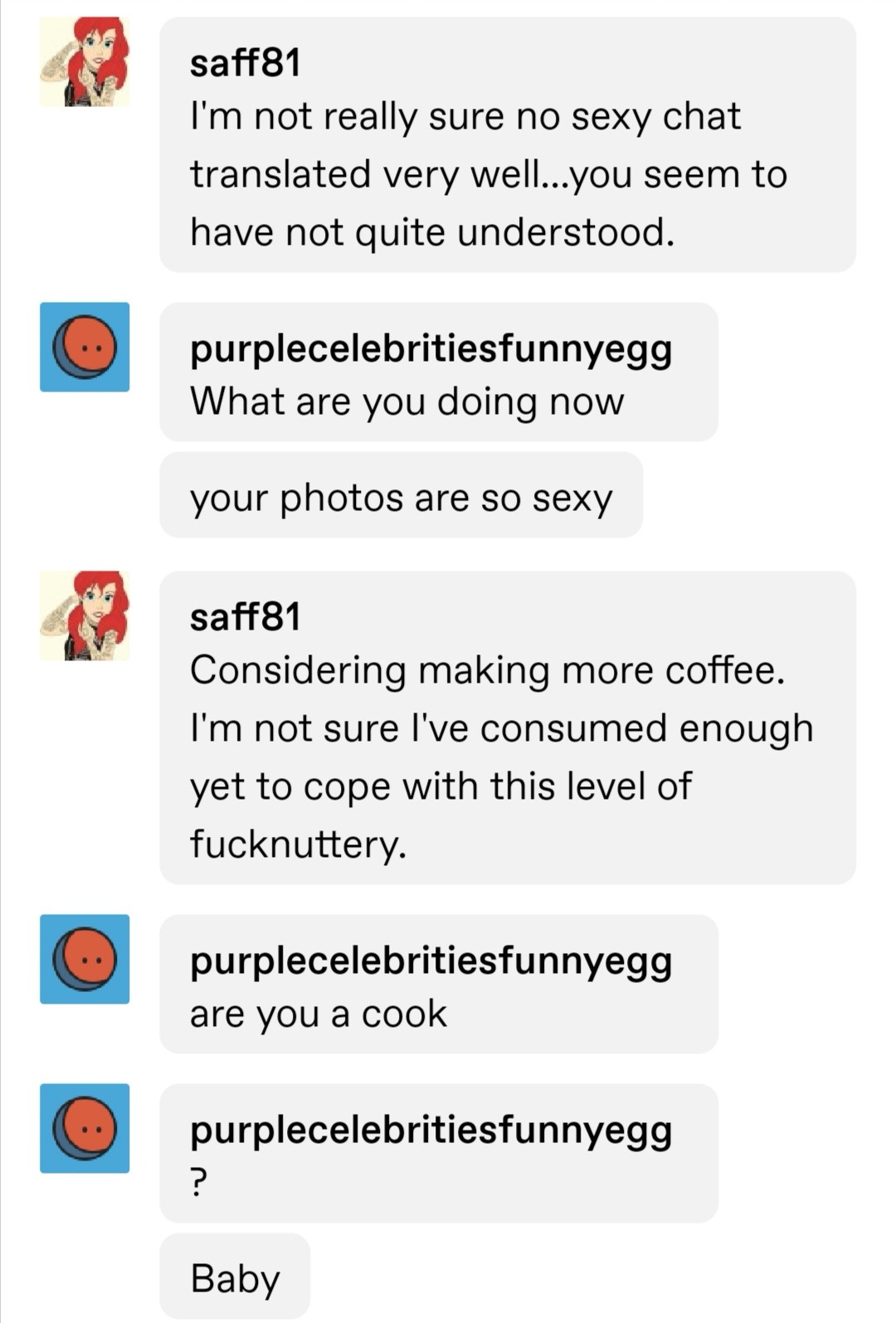 Porn photo saffelinastuffs:I despair at some people