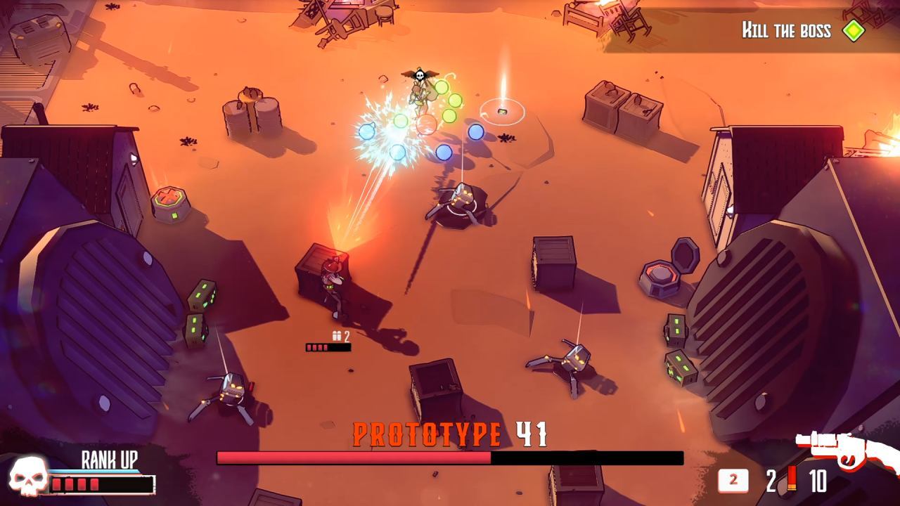Dust & Neon, PC, Review, Gameplay, Screenshots, Roguelite, Twin Stick Shooter, Top Down Shooter, NoobFeed, David Marquardt Studios, Rogue Games, Inc. 