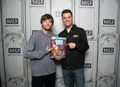 @buildseriesnyc So much fun with the Louies today! Watch our full interview with @Louis_Tomlinson! #