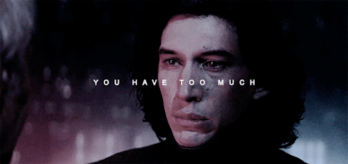 howaboutmyqueen-reylo: bensoloi: There’s too much Vader in him.