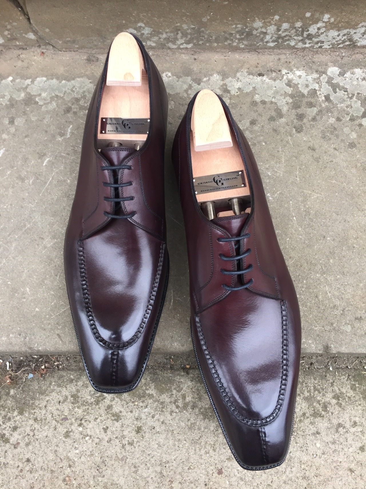 Gaziano & Girling — Hove in Vintage Rioja Calf on the TG73 Last