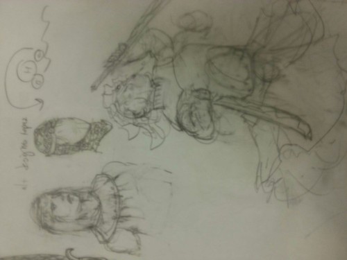 Topaz Sketches, Also Human Person Still Brainstorming.