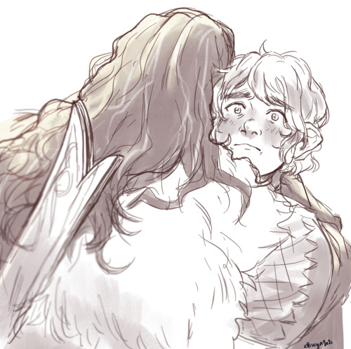 ooowyn: i uh. when a little crazy redrawing The Hugalso…. i heard there’s a secret cut of this in on