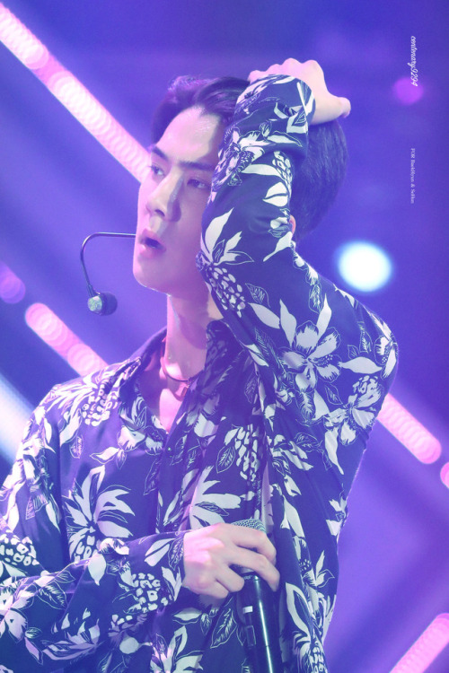 ohsehun-exo: 180902 EXO Sehunat Incheon Sky Festival© centenarydo not edit, crop, or remove the