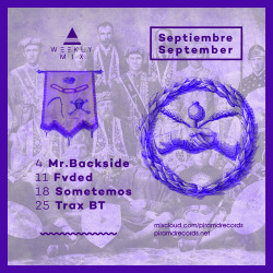 boreh:  Promo, Sept. W e e k l y M i x.♛ www.mixcloud.com/piramdrecords ♛ 