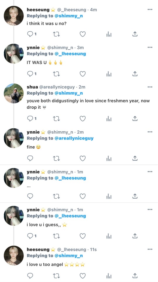 POSTING ABOUT UR DATING LIFE W/ LEE HEESEUNG (pt2!)