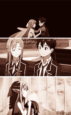 isupercell:   Sword Art Online - Kirito ♥ Asuna  