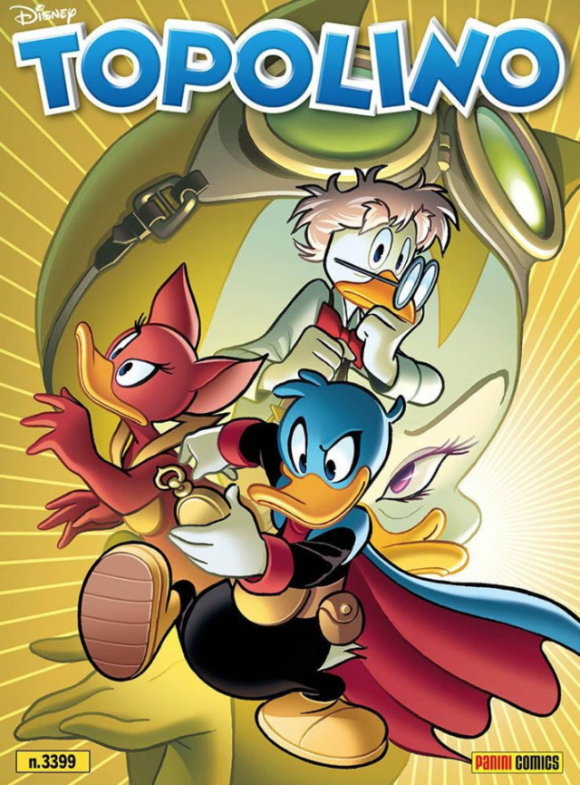 dirtyriver:Topolino 3399, January 13, 2021, cover by Andrea Freccero, colors by Andrea Cagol 
