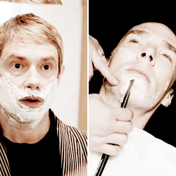 benedics-blog:  #definitely shaving for each other 