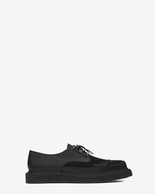 Saint Laurent suede creepers