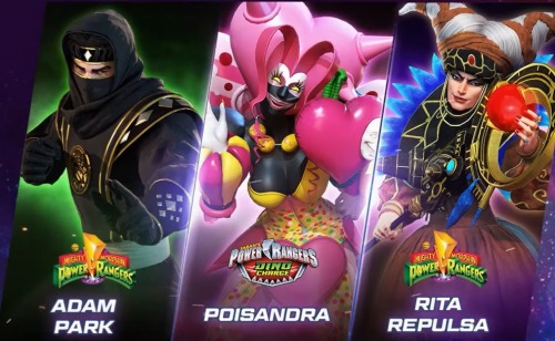 Adam, Poisandra, and Rita Repulsa join Power Rangers Battle for the Grid