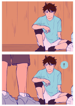 cousaten:    I’m honestly a bit disappointed in this, I feel like I could have done this better or could’ve had a better story idea in general. But anyway, here’s something I made for Oikawa’s birthday. :’)    