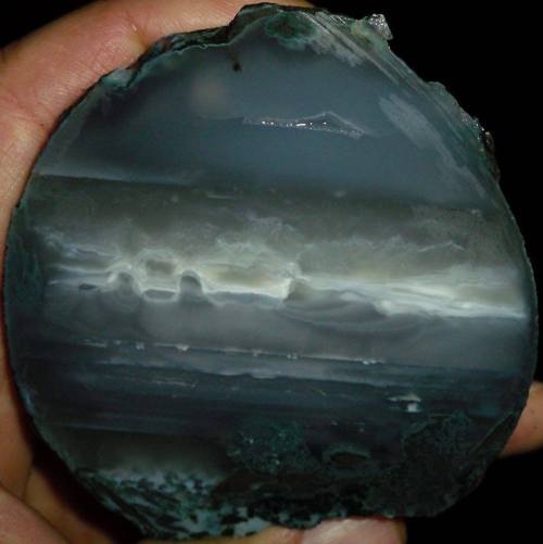 earthstory: Night fallen over a wave tossed sea Agate is probably my favourite all round gem-the she