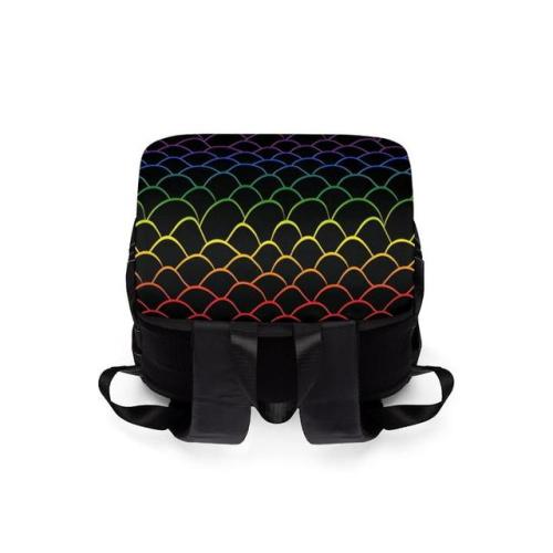 magicalshopping:♡ Rainbow Pride Dragonscale Backpack - Link in the source! ♡♡ Use the code