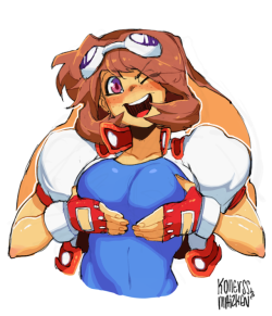 Kollerss-Arts: Arina From Waku Waku 7  Booblab With @Maiz-Ken Support Him Here! Https://Www.patreon.com/Maizken