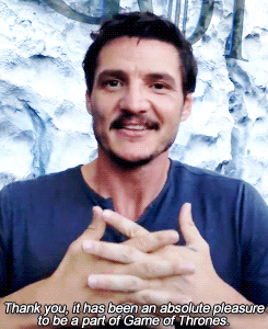 lagerthastormborn:  Pedro Pascal’s message to all the GoT fans (x) 