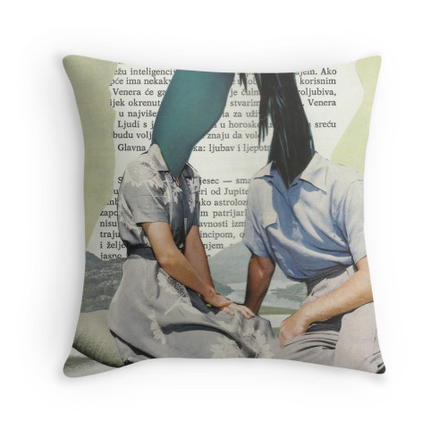 ‘Summer breeze’ pillowGet yours here: www.redbubble.com/people/sarahkey