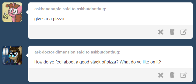 askbutdonthug:  [75 questions remain] Anything but bananas, Abbess.  Anything but