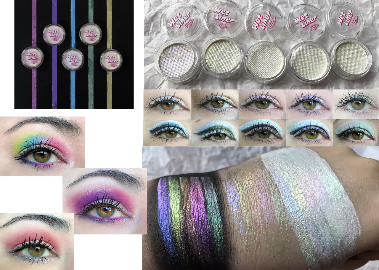 Glisten Cosmetics custom eyeliner palette : r/cleanmakeup