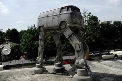 failsnet:  Tumblr Fails.net - Star Wars VW Bus Imperial Walker