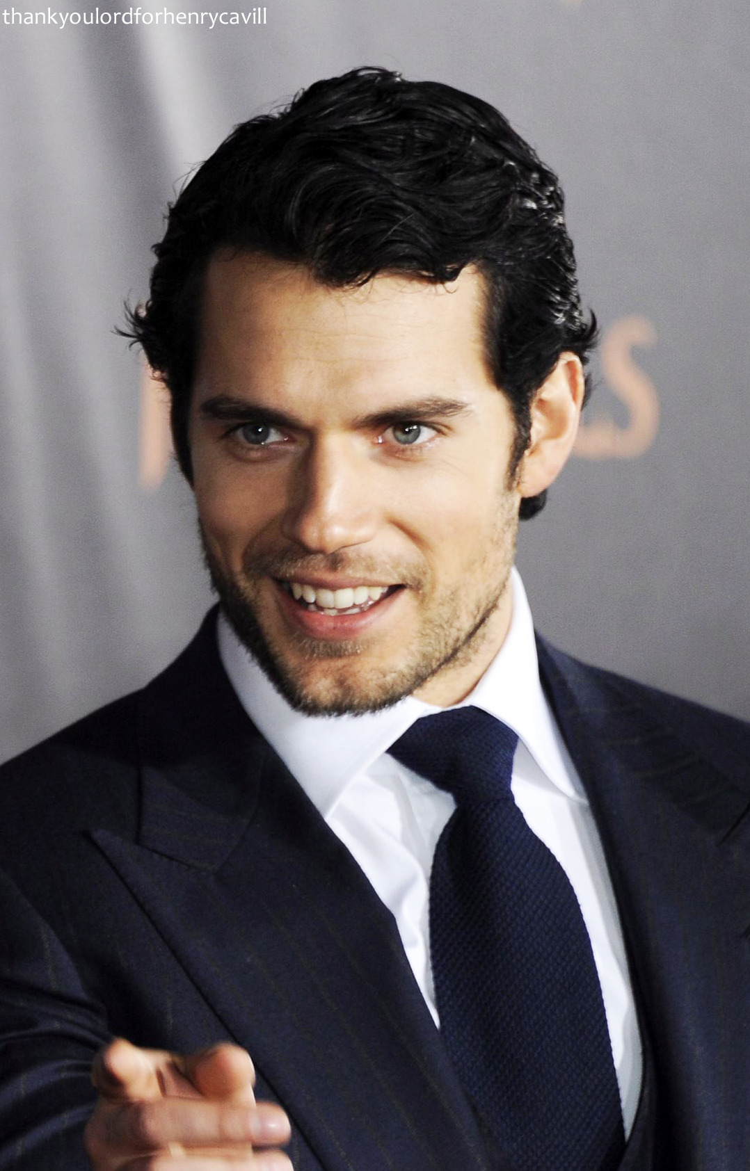 thankyoulordforhenrycavill:  henry slaying everybody at the immortals premiere in