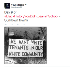 Actjustly:day 9 Of #Blackhistoryyoudidntlearninschool - Sundown Townsis Your Town