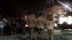 Naked Walk In Thessaloniki With Mike And A Beautiful Girl (9/8/2013) Http://Vimeo.com/76591099