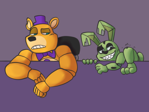 Okay so if you guys remember the post that had Fredbear meeting...