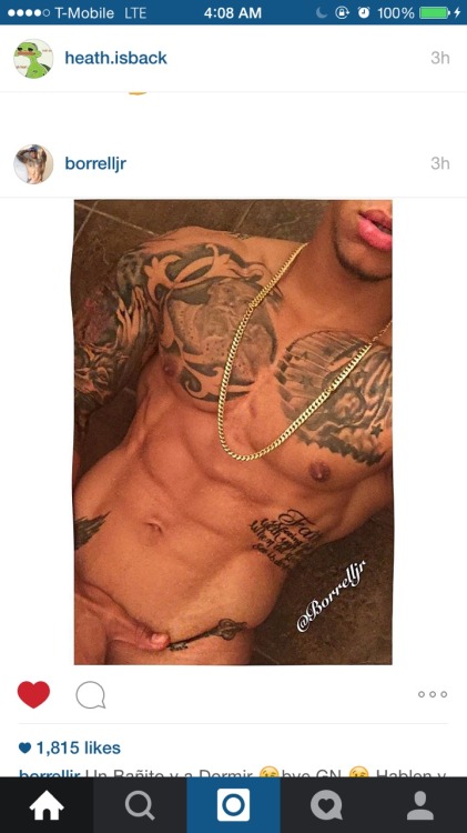 adirtylilsecretsstuff:  borrelljr1:  I love how perfect his body looks. His dick must look amazing 😍💘👅💦  It does 😌