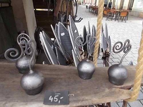 Metal & other stuff offered by smithy store (jarmarki = merkets & events in the city Wroclaw