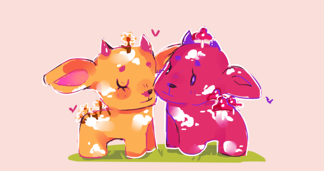 just want the gay cows to be happy