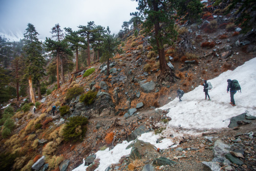 BIRTHDAY ADVENTURE: Mt. Baldy Ski Hut The adventure squad headed to the mountains to brave freezing 