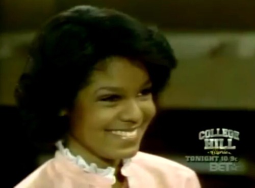 Janet Jackson as Charlene on Diff'rent Strokes, &lsquo;80s.