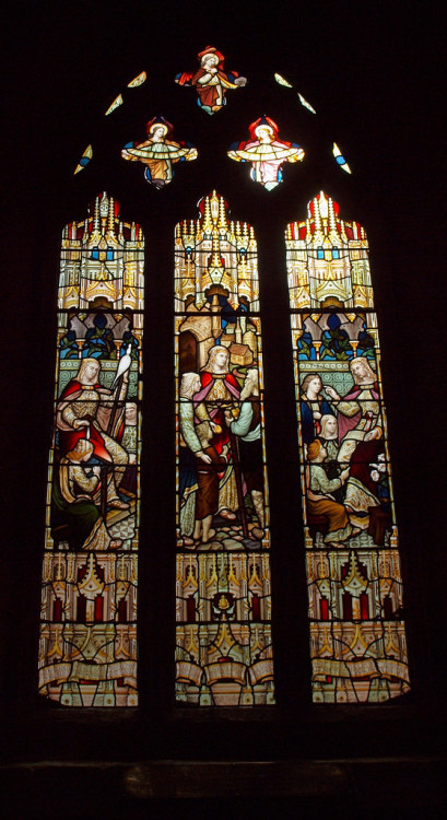 2019_10_0193 by petermit2 Stained Glass in St Mary’s Church, Crich, Derbyshire. The Grade I li