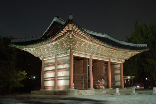 덕수궁 중화문night view of Duksu-gung (Duksu Palace)