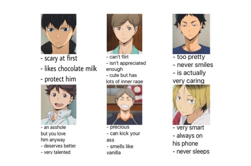 bokutoskotarou:I made another one Tag yourself I’m Kenma and Kageyama 