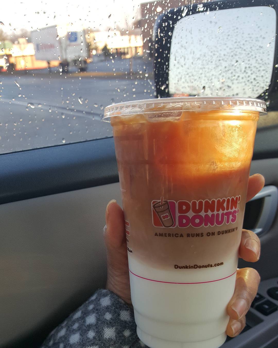 Good morning! Up and at it for a minute, but I figured everyone could use a little morning push/insiration/caffeine. A bright and beautifully inspiring day to say I Do. Congrats Miriam and Trinidad! #silverimmersion #nofilter #dunkindonuts #macchiato...