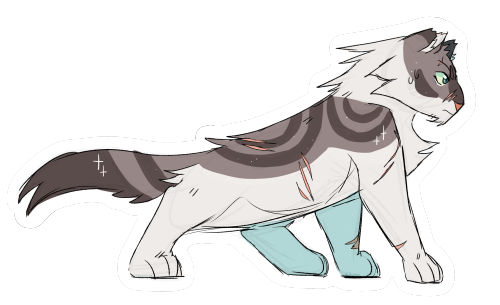 ivypool!!! one of my fave fave fave characters!!!click for better quality!my ko-fi!