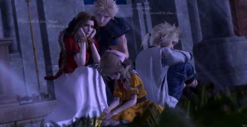 «You will be fine, Cloud. I promise.»«No, Aerith. We&hellip; we will be fine.&