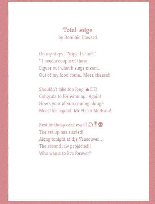 poetweet: takes your tweets completely out of context and turns them into beautiful poetry