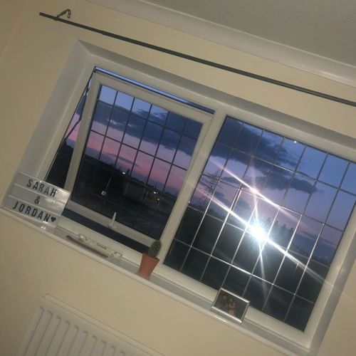New house who dis #likeforlike #like4like #sunset #view #newhouse #cute #roomdecor #room (at Connahs