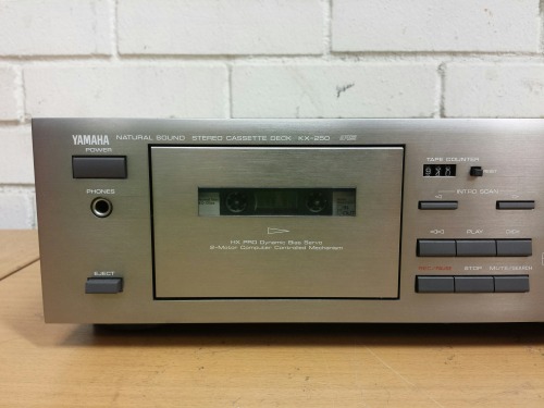 Yamaha KX-250 Stereo Cassette Deck, 1990