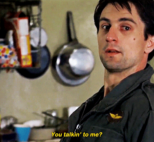 redbelles:MODERN APOCRYPHA: BRUCE SPRINGSTEEN &amp; TAXI DRIVER➡ Robert De Niro improvised that whole paranoid monologue