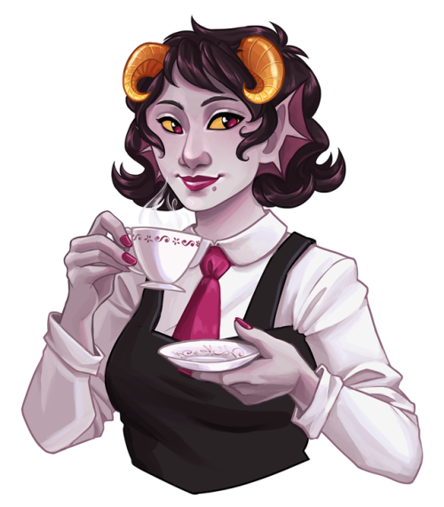 commission for tumblruser teapillartenko of her fantroll, Peryam! I loved doing this so much, always