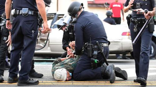 The LAPD’s valiant centurions protects the city from the most recent onslaught of degenerate m