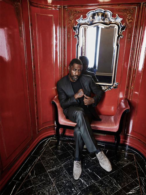 Idris Elba photographed By Victor Demarchelier For Esquire (2017)